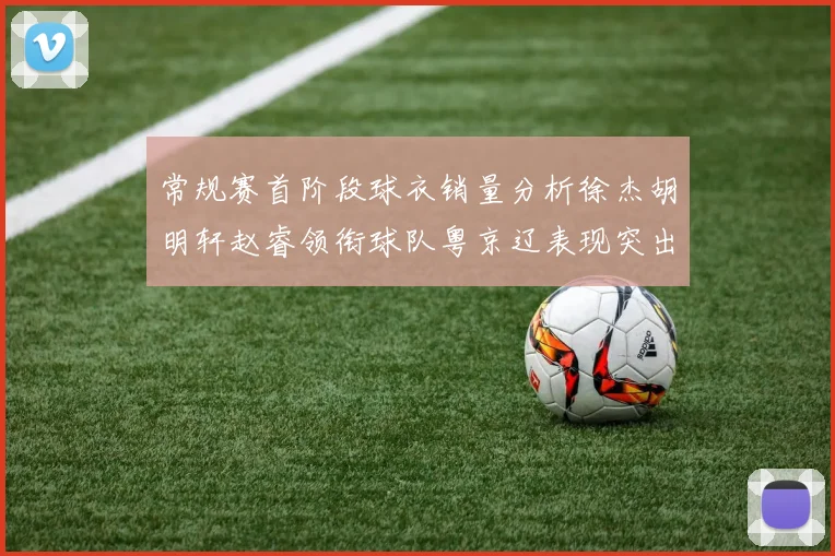 常规赛首阶段球衣销量分析徐杰胡明轩赵睿领衔球队粤京辽表现突出